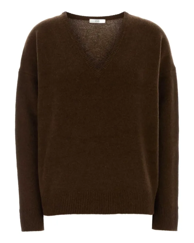 Co V-neck cashmere sweater - Braun Braun