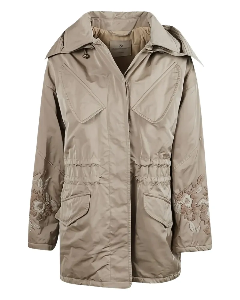 Ermanno Scervino Bestickter Mantel - Braun Braun