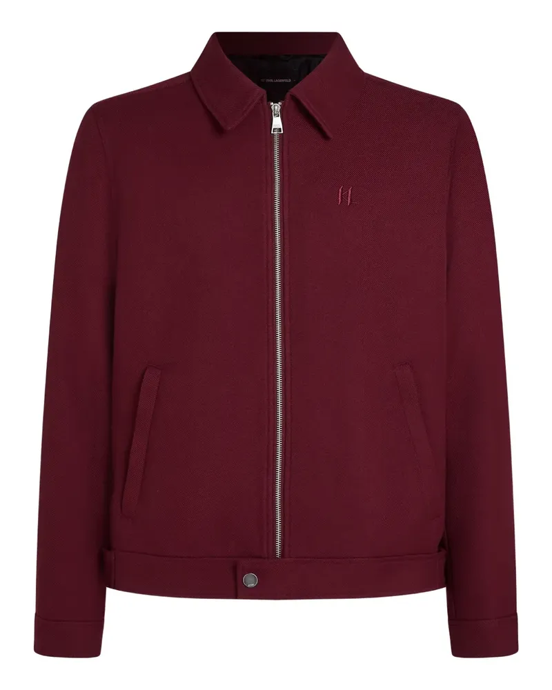 Karl Lagerfeld Jacke mit Reißverschluss - Rot Rot