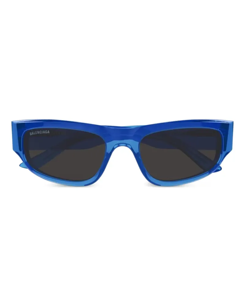 Balenciaga Klassische Cat-Eye-Sonnenbrille - Blau Blau