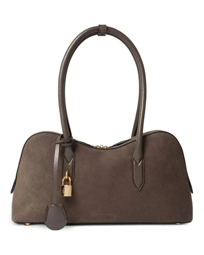 Stella McCartney Mittelgroße Ryder Schultertasche - Braun Braun