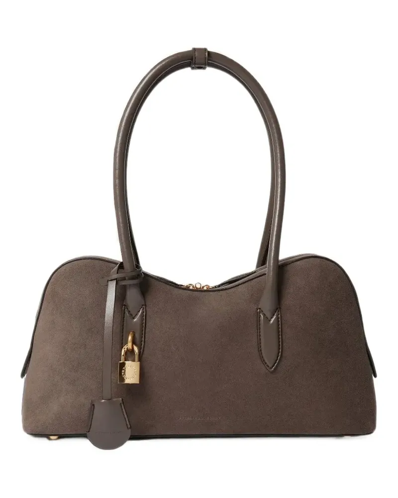 Stella McCartney Mittelgroße Ryder Schultertasche - Braun Braun