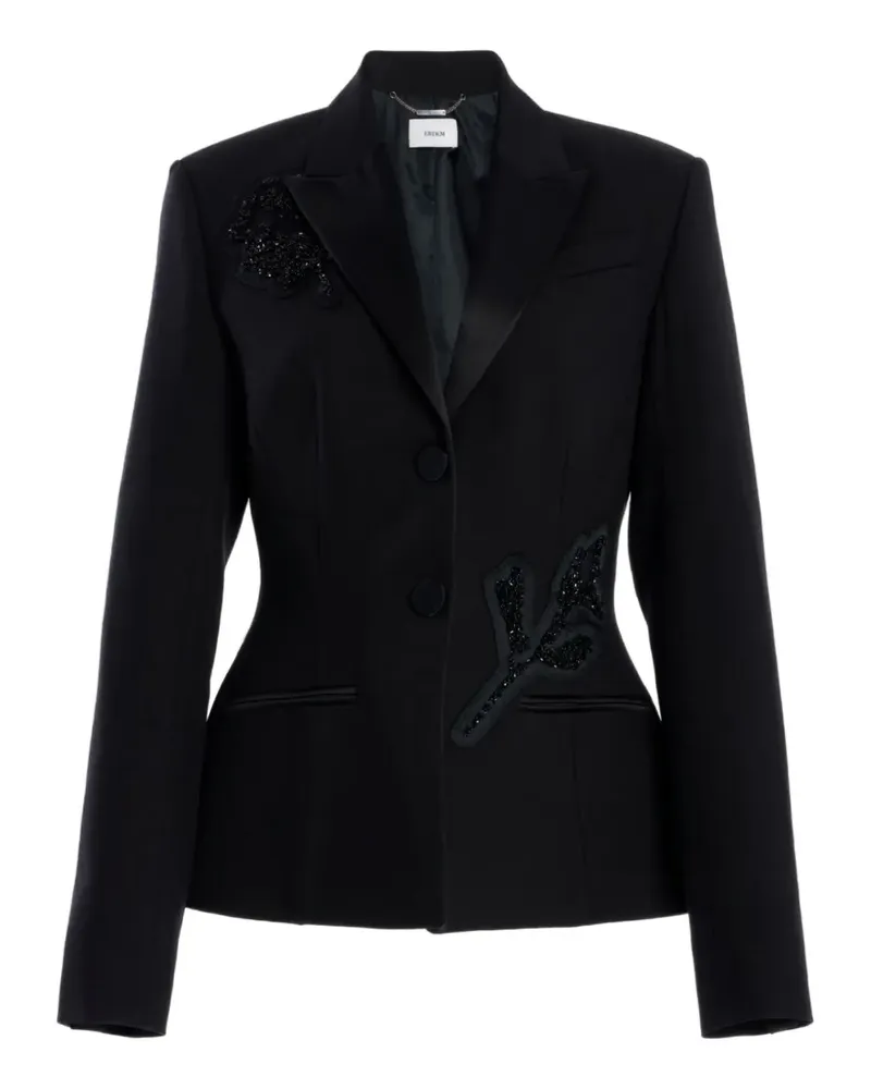 Erdem Verziertes Sakko - Schwarz Schwarz