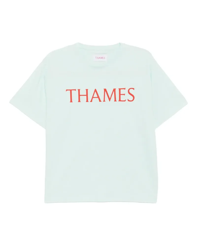 Thames MMXX. Letters T-shirt - Grün Grün