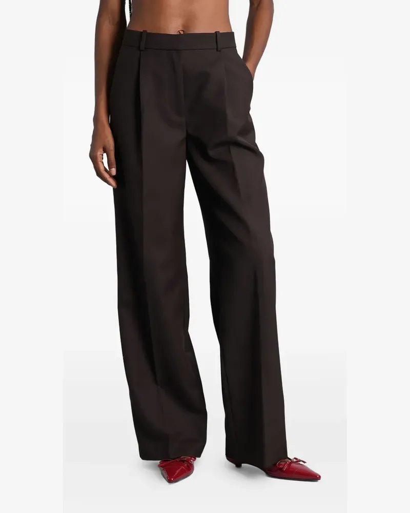 Anine Bing Klassische Hose - Braun Braun