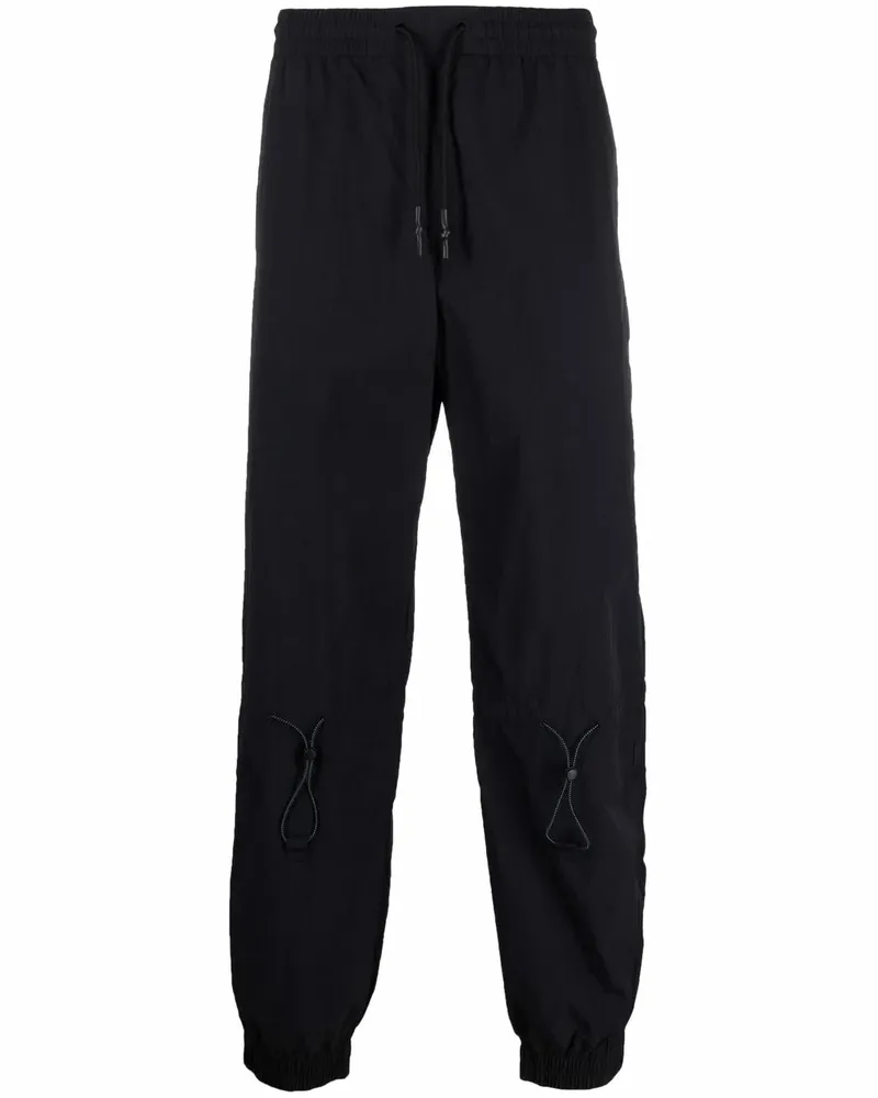 McQ Gerade Breathe Hose - Schwarz Schwarz