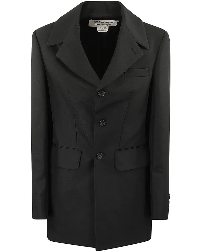 Comme des Garçons Klassisches Sakko - Schwarz Schwarz