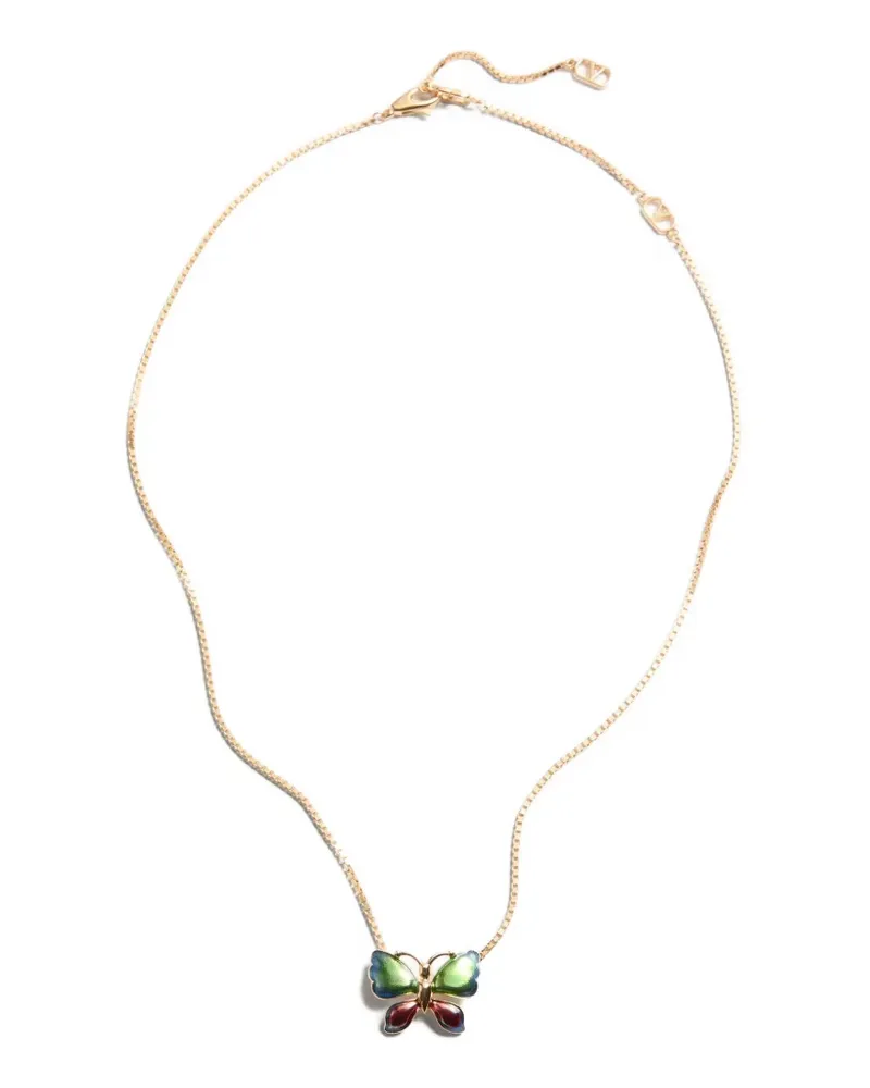 Valentino Garavani Vouloirvoler Halskette aus Metall und Emaille - Gold Gold