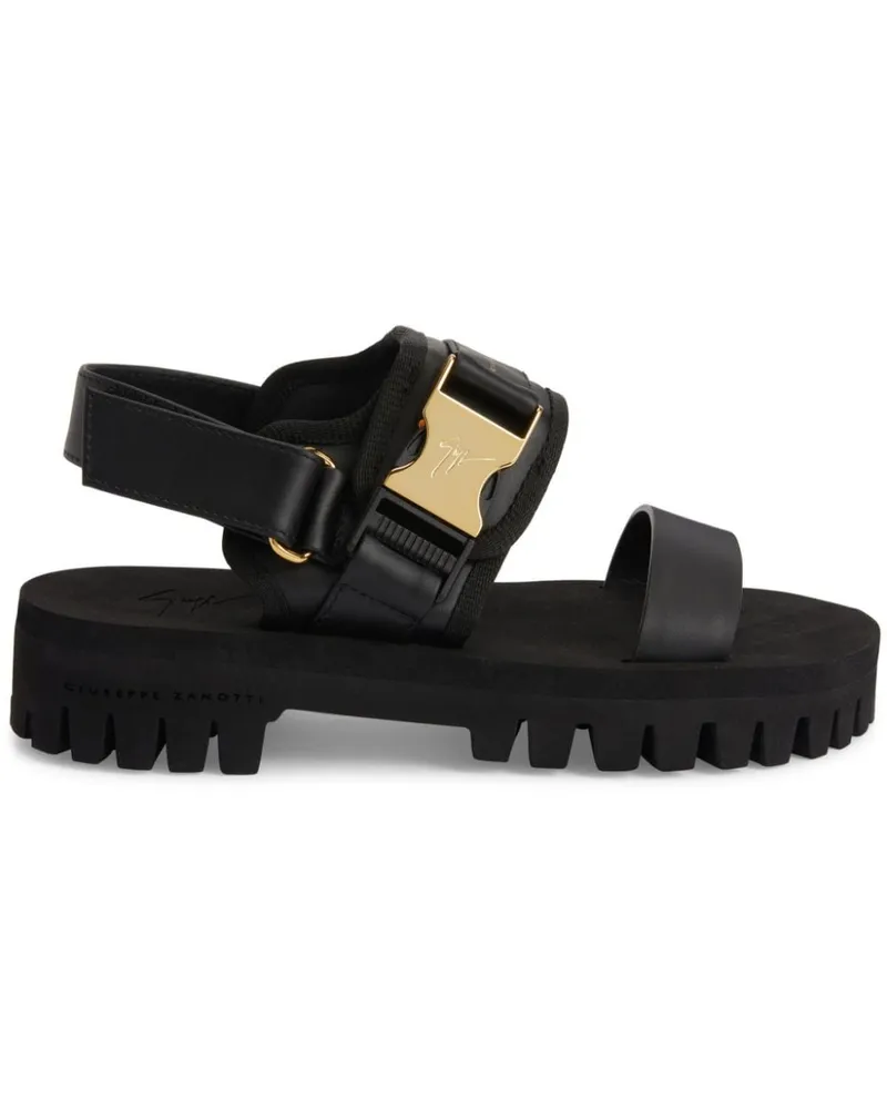 Giuseppe Zanotti Shyan Sandalen mit Schnalle - Schwarz Schwarz