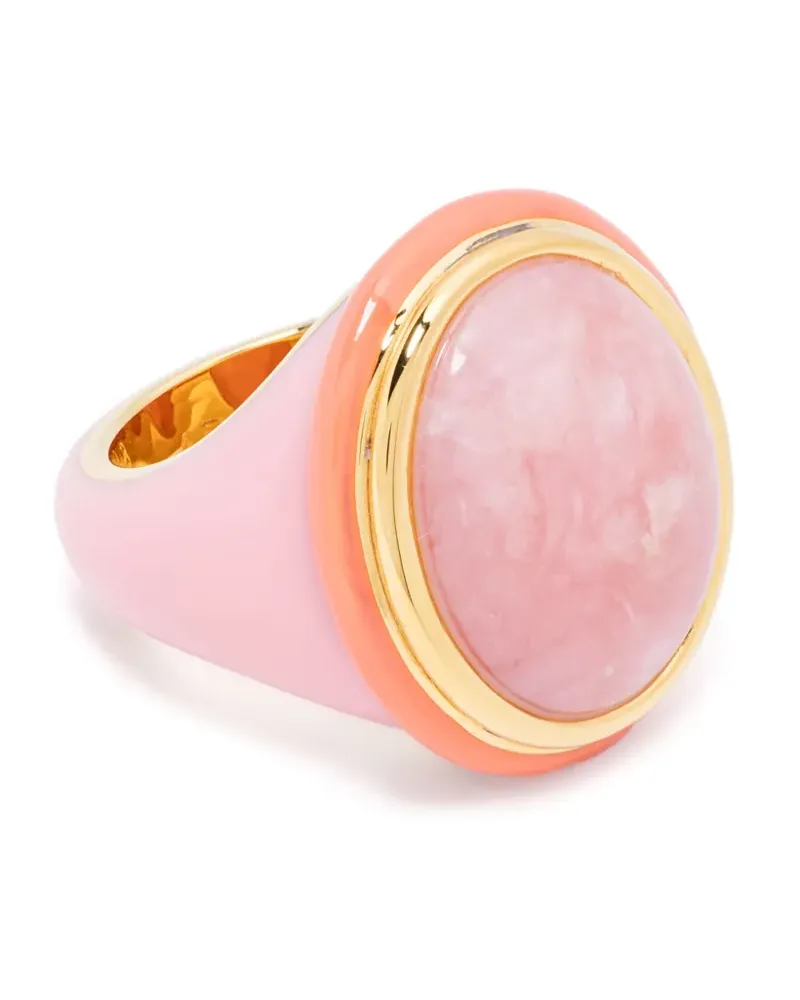 Aurélie Bidermann Tabarin opale ring - Gold Gold