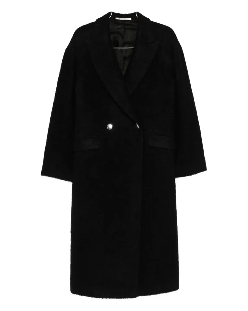 Tagliatore Lindena double-breasted coat - Schwarz Schwarz