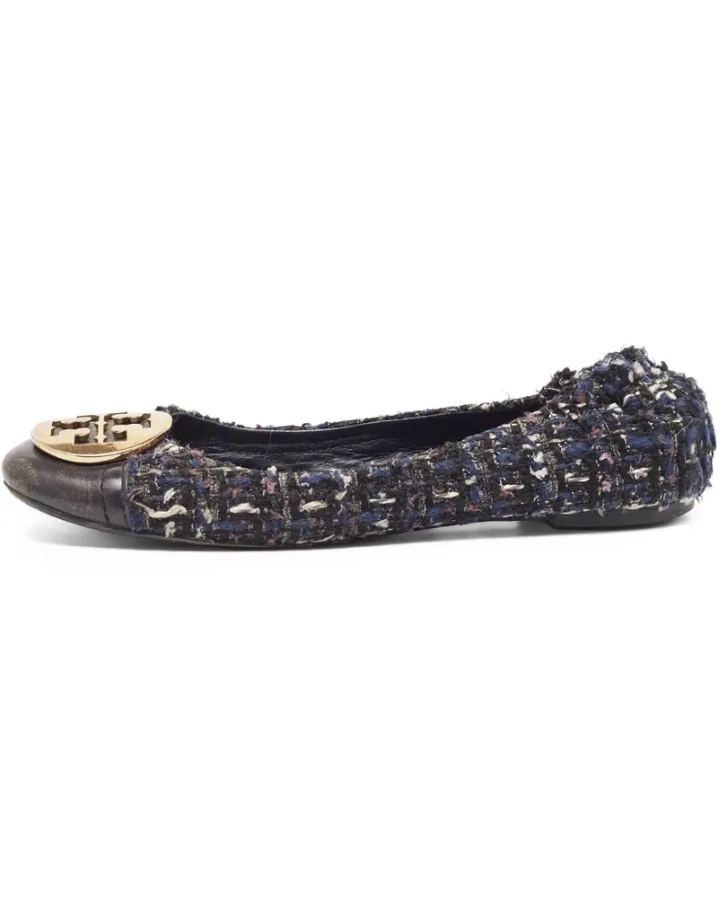 Tory Burch Pre-owned Serena 2 Tweed-Ballerinas - Violett Violett