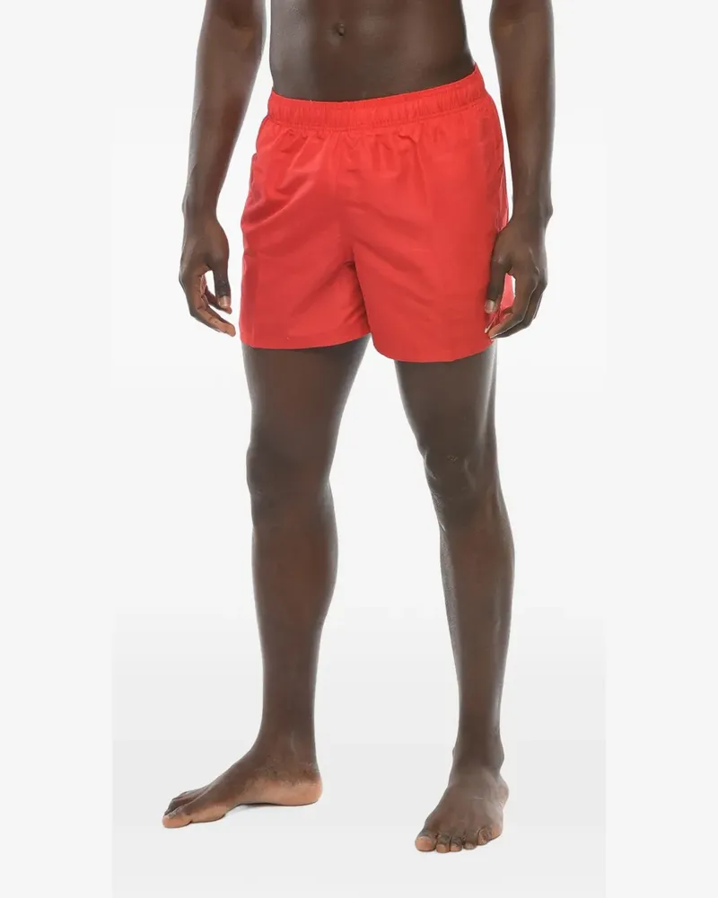 Nike Bestickte Shorts mit elastischem Bund - Rot Rot