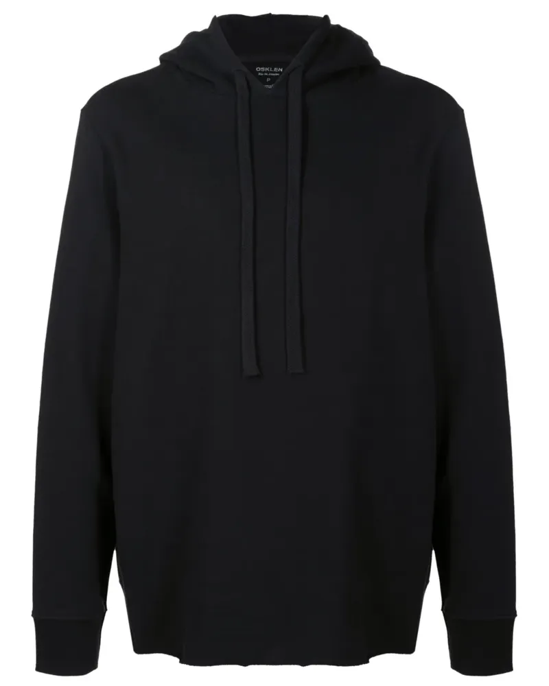 Osklen Hoodie mit Logo-Print - Schwarz Schwarz