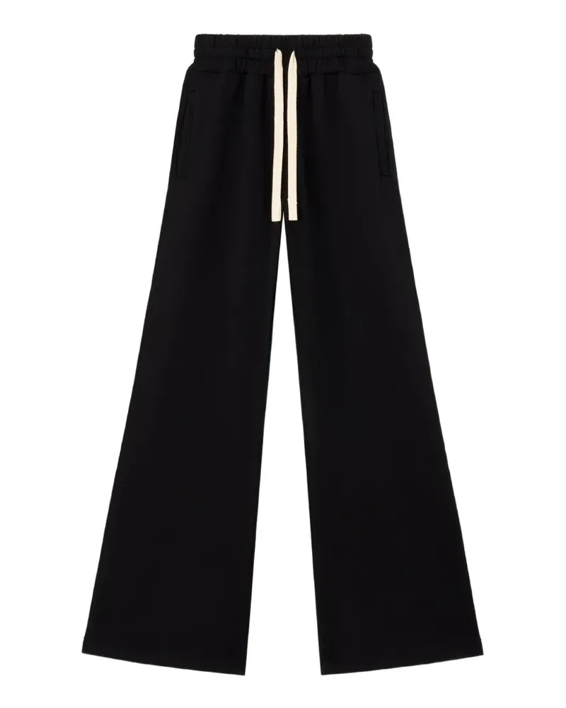 Palm Angels Jogginghose mit Logo - Schwarz Schwarz