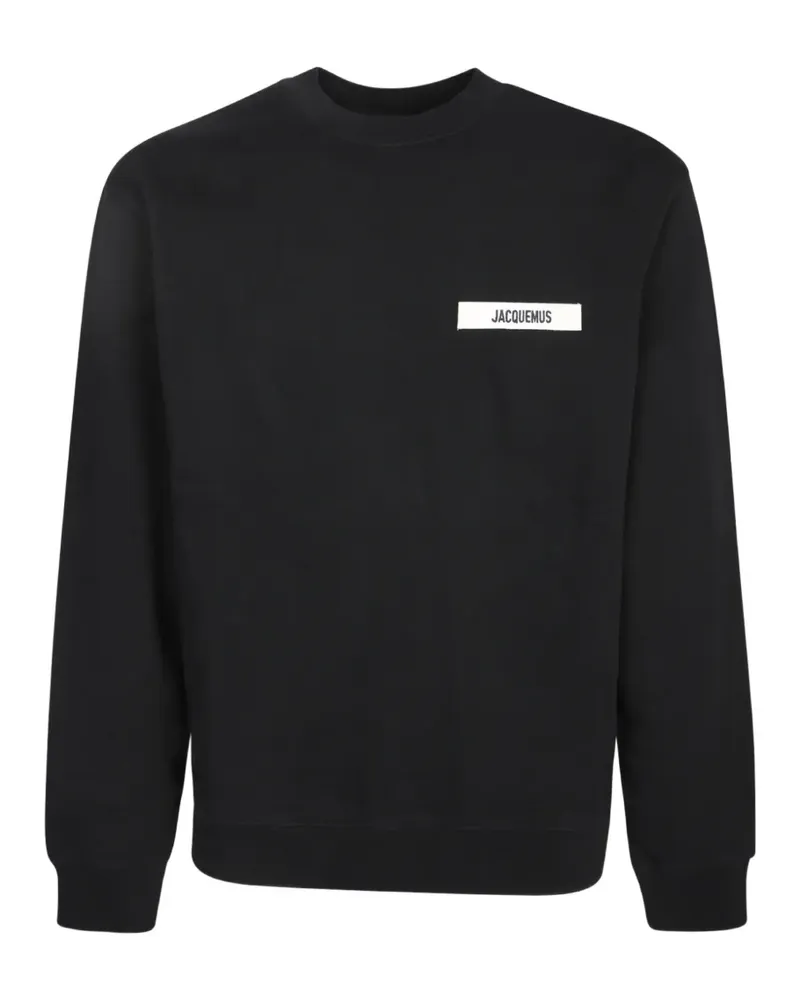 Jacquemus The Gros Grain sweatshirt - Schwarz Schwarz