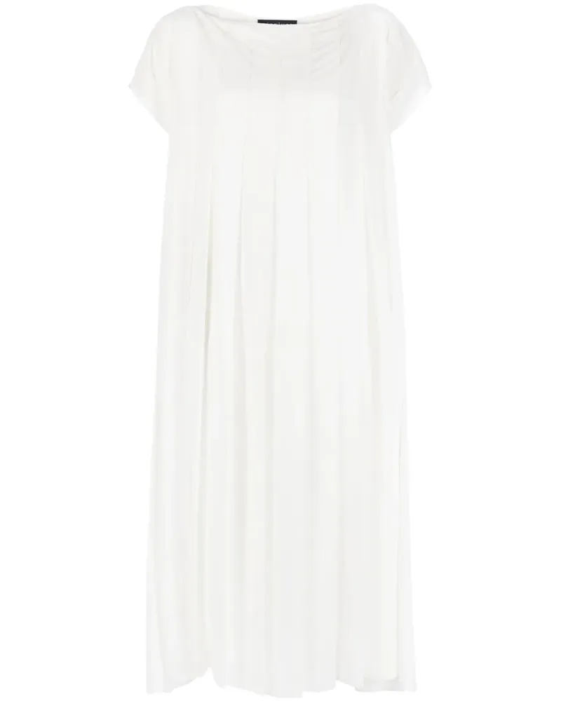 Gianluca Capannolo Midikleid mit Falten - Nude Nude