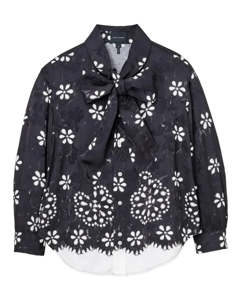 Marc Jacobs Bluse mit Trompe oeil-Effekt - Schwarz Schwarz