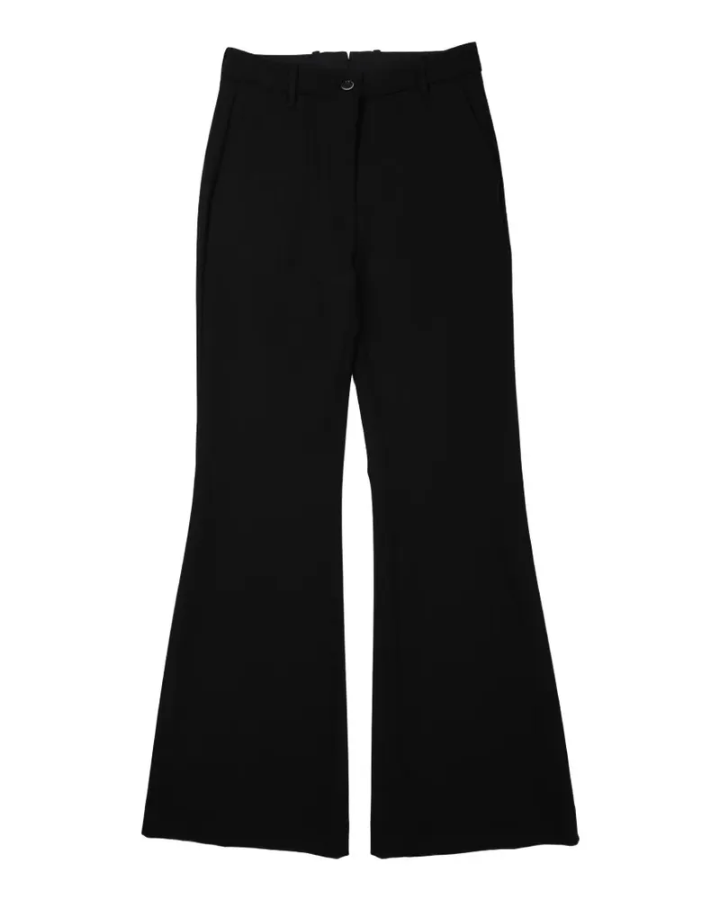 nine:inthe:morning flared jeans - Schwarz Schwarz