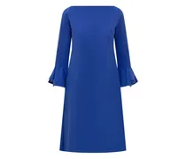 Kleid mit Rüschendetail - Blau