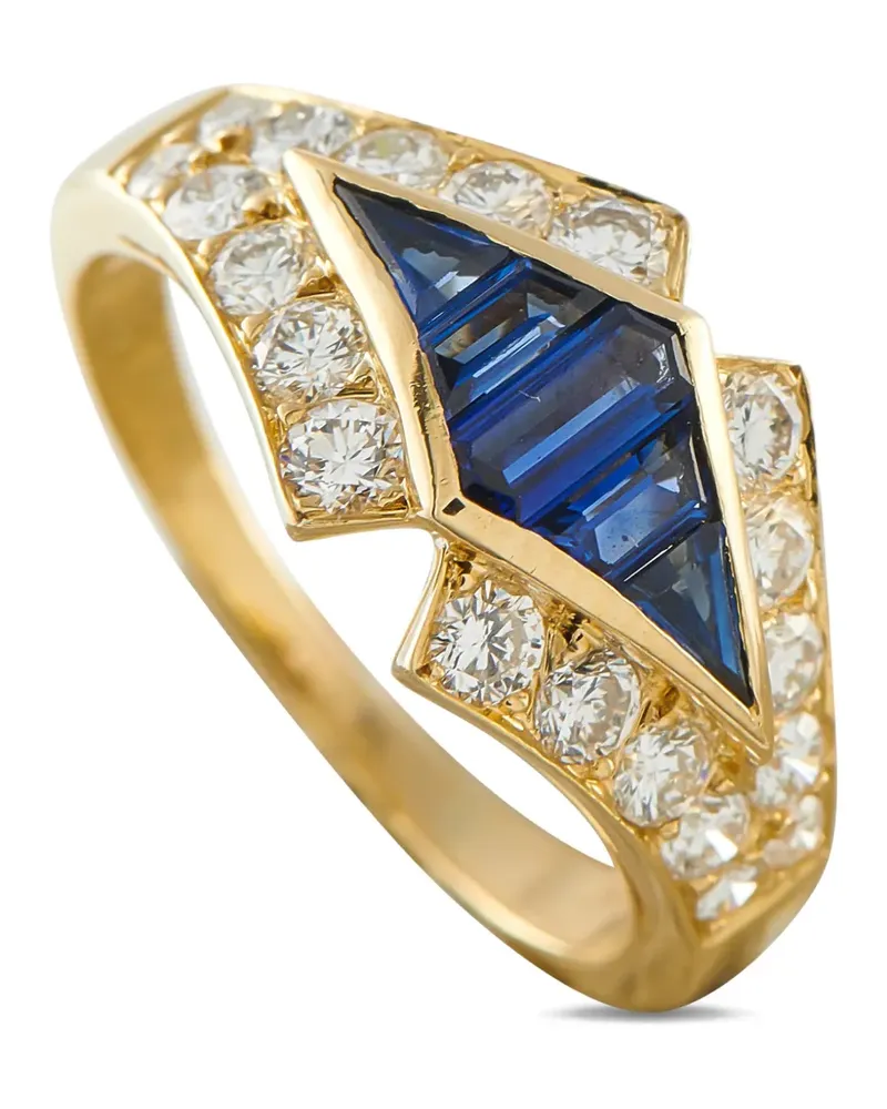Van Cleef & Arpels diamond sapphire ring - Gold Gold