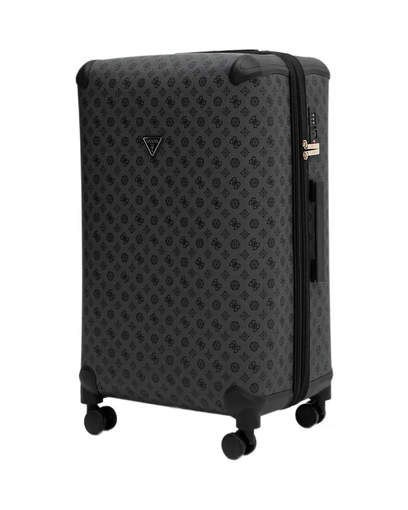 Guess Reisetasche mit Monogramm - Grau Grau