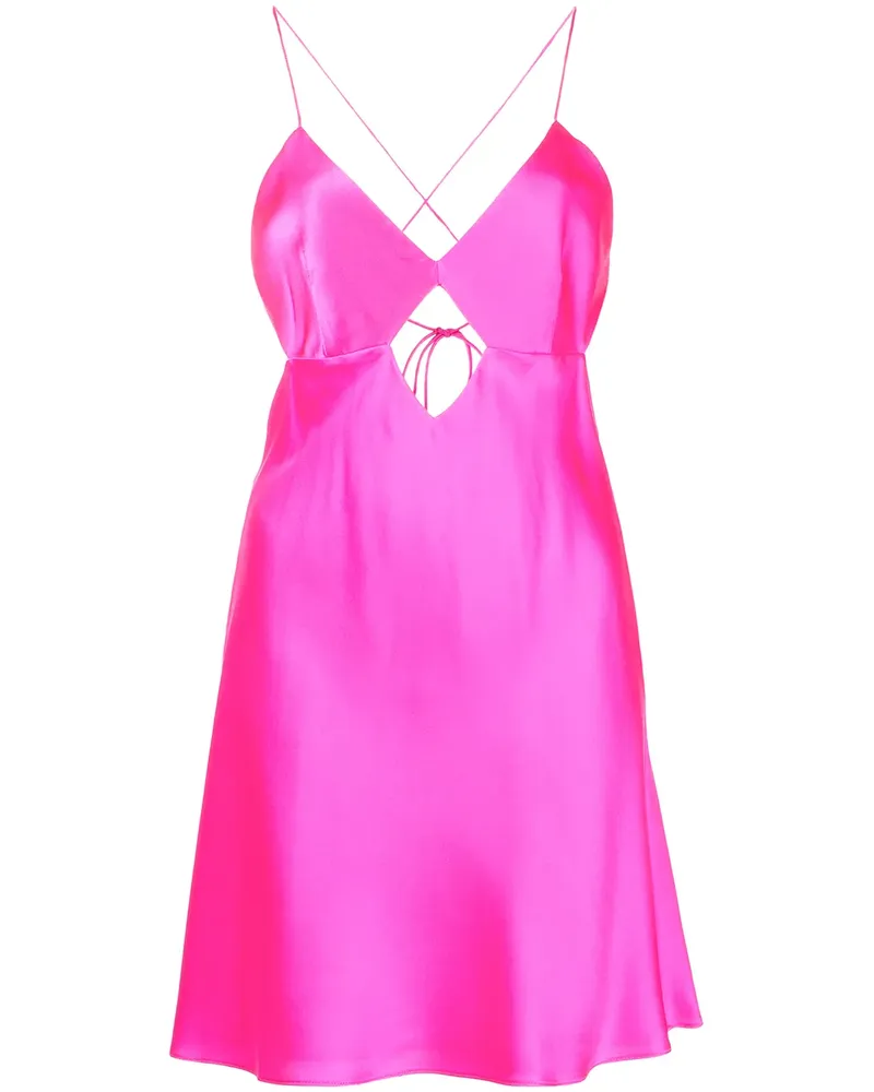 mason by michelle mason Minikleid mit Cut-Out - Rosa Rosa