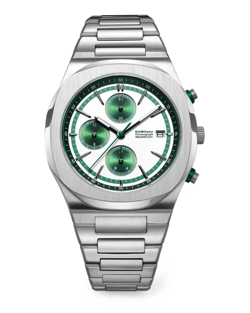 D1 Milano Chronograph 39mm - Silber Silber