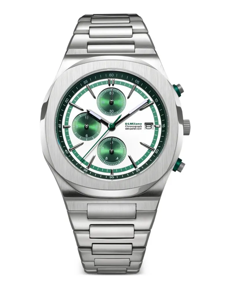 D1 Milano Chronograph 39mm - Silber Silber