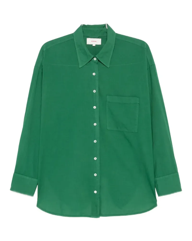 Xírena chest-pocket button-up shirt - Grün Grün