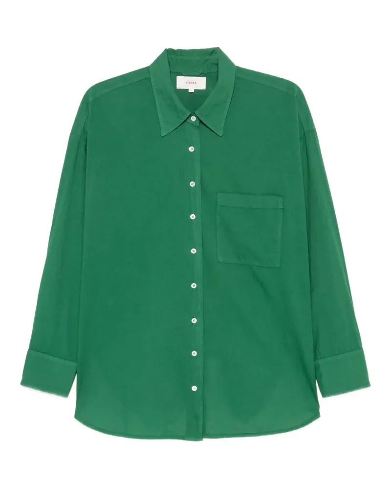 Xírena chest-pocket button-up shirt - Grün Grün
