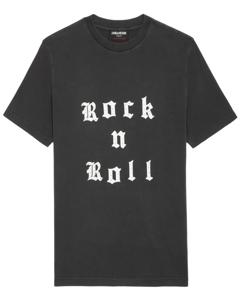 Zadig & Voltaire Edwin T-Shirt - Grau Grau