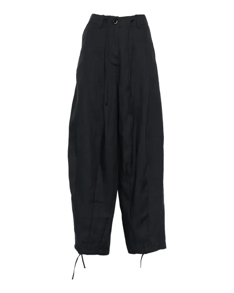 nine:inthe:morning belt-loops palazzo pants - Blau Blau