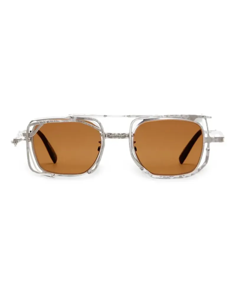 KUBORAUM square-frame sunglasses - Silber Silber