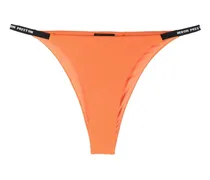 Bikinihöschen mit Logo-Tape - Orange