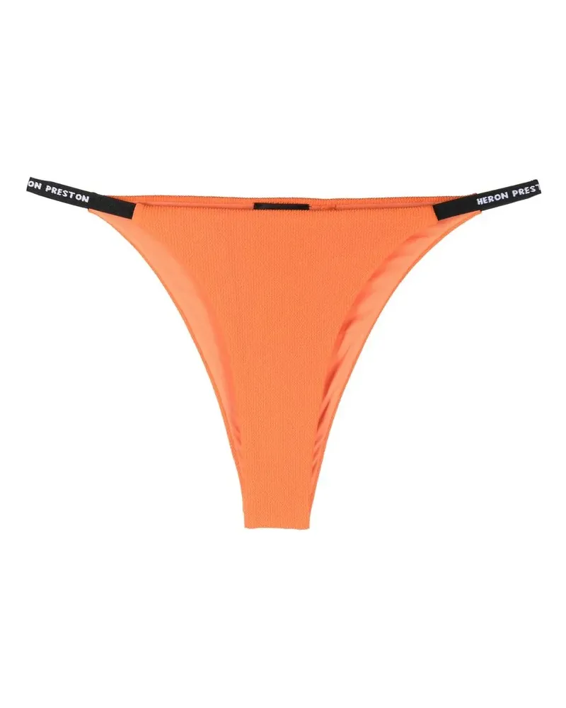 Heron Preston Bikinihöschen mit Logo-Tape - Orange Orange