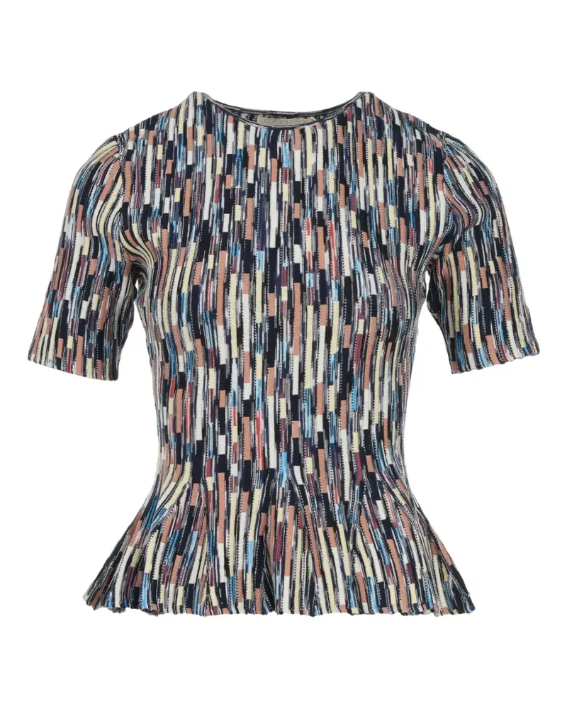 Ulla Johnson Samira peplum top - Grau Grau