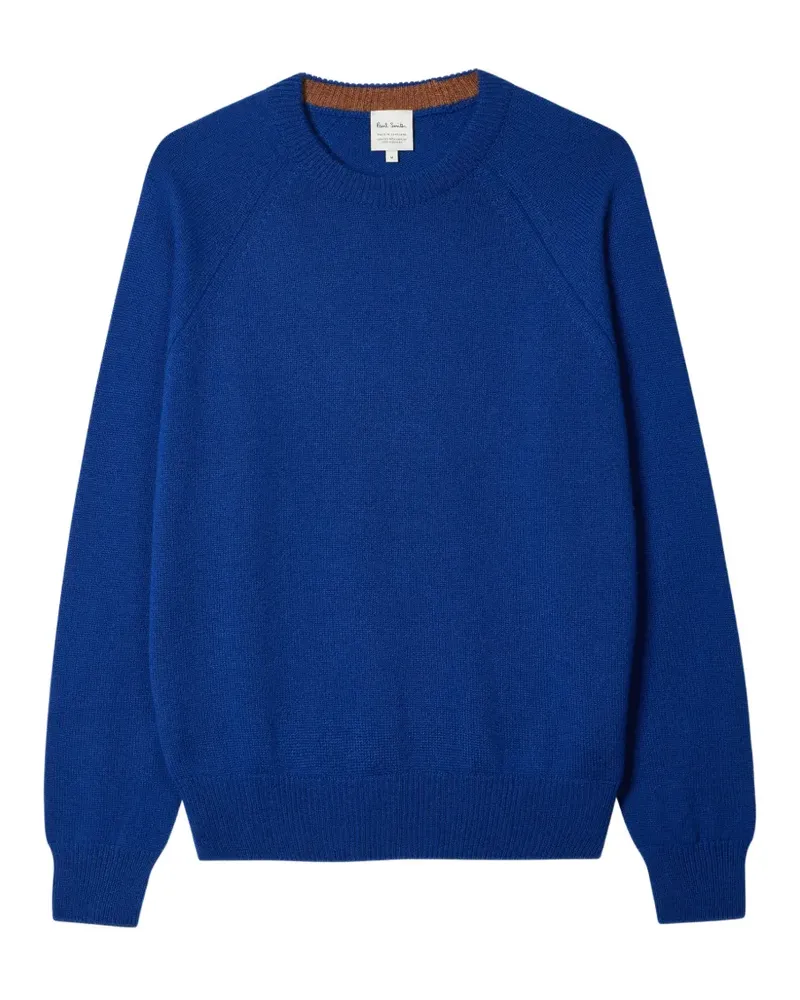 Paul Smith raglan-sleeve crew-neck sweater - Blau Blau
