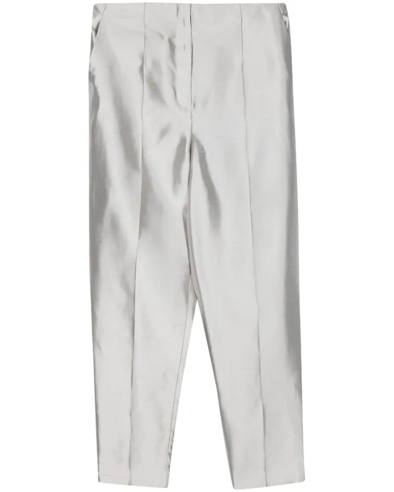 Theory Cropped-Hose mit Tapered-Bein - Grau Grau