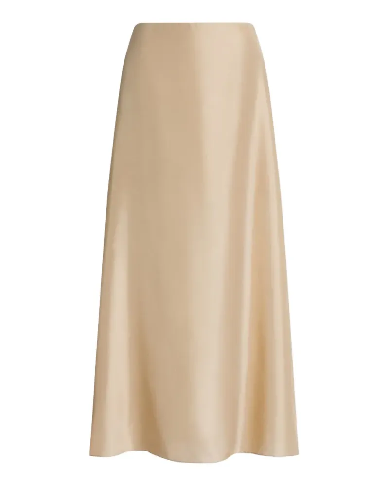 Alberta Ferretti Rock aus Satin - Nude Nude