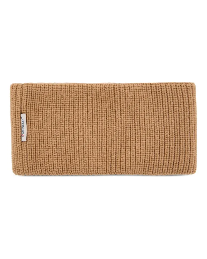 Moncler ribbed wool headband - Braun Braun