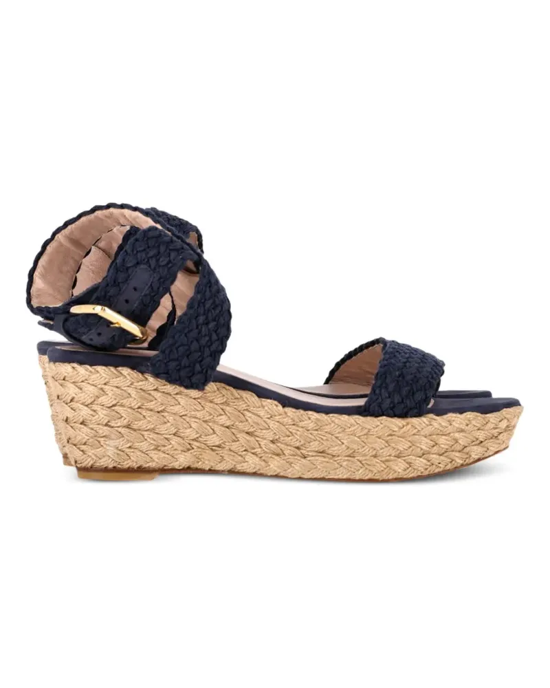 Stuart Weitzman Espadrilles mit geflochtenem Riemen - Blau Blau