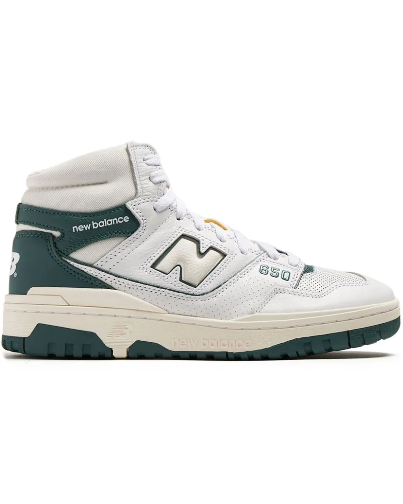 New Balance 650 High-Top-Sneakers - Weiß Weiß