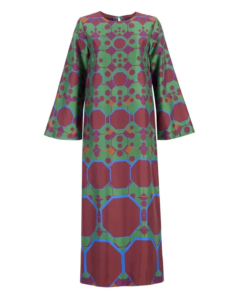 PAULA Shirley Midikleid - Grün Grün
