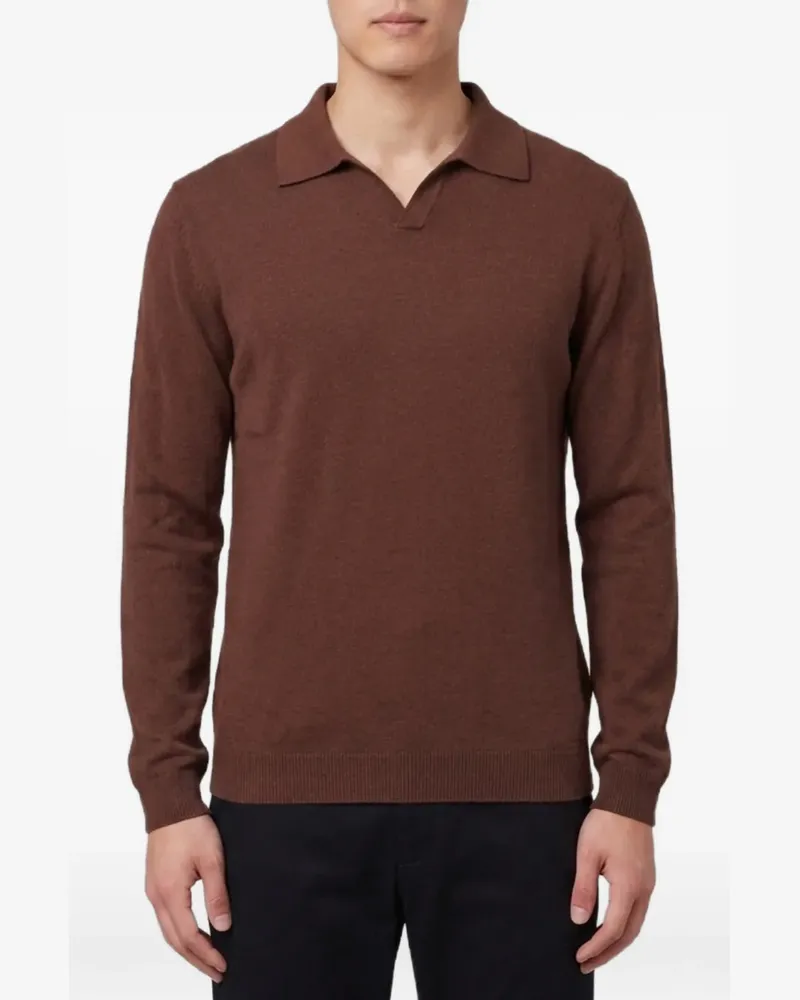 The Row Ripley Polo - Braun Braun