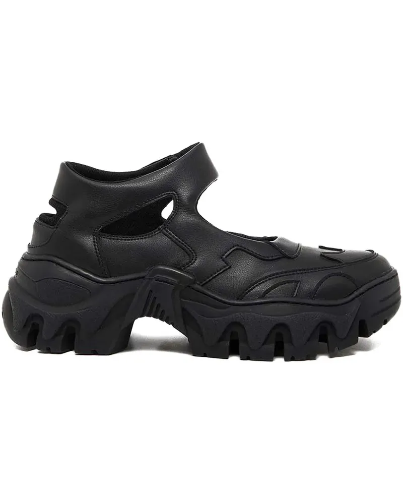Rombaut Sandalen mit Cut-Outs - Schwarz Schwarz