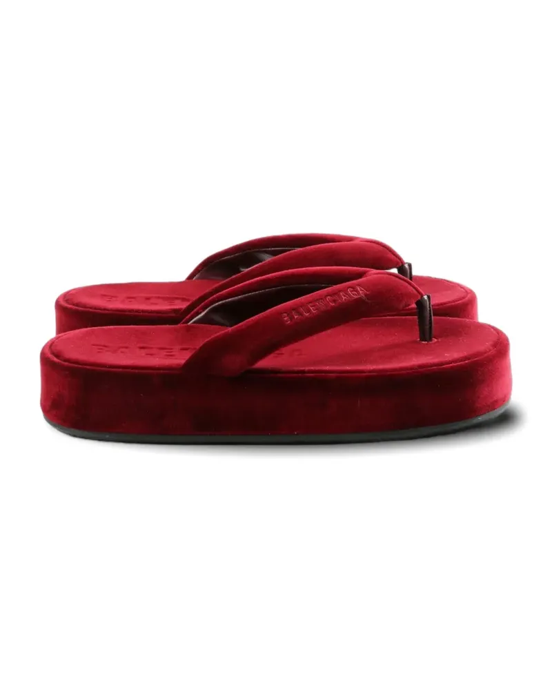 Balenciaga Jet Lag sandals - Rot Rot