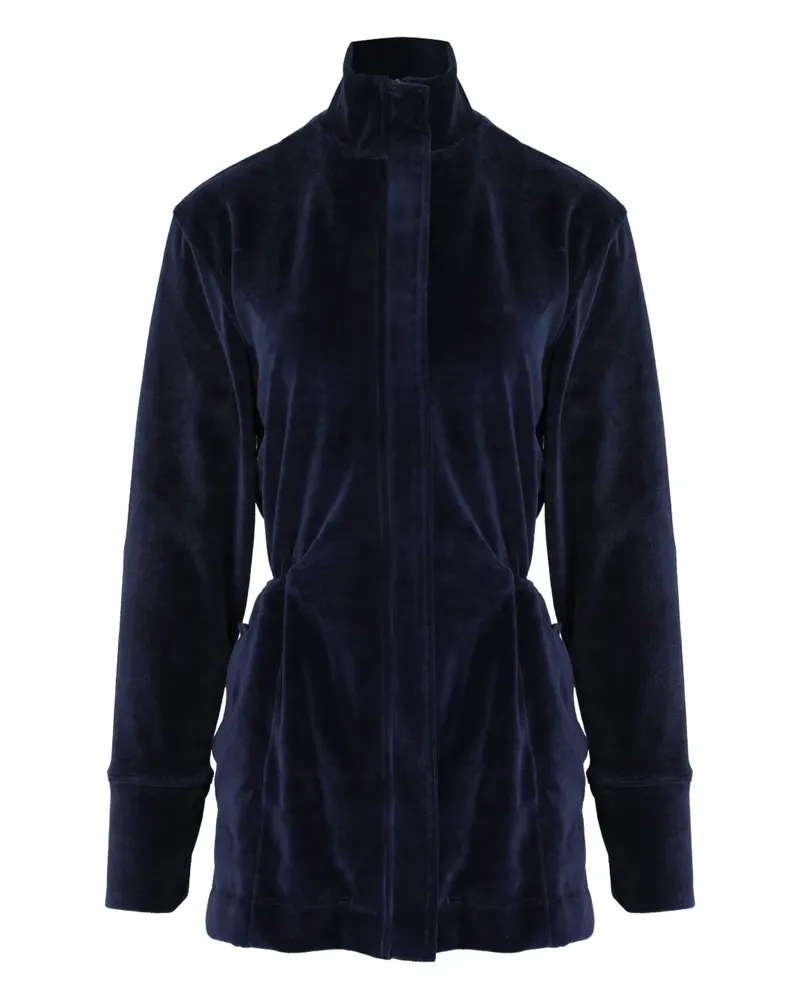 Lygia & Nanny Mantel mit Stehkragen - Blau Blau