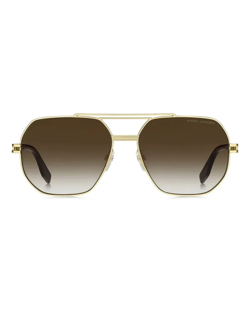 Marc Jacobs Getönte Pilotenbrille - Gold Gold