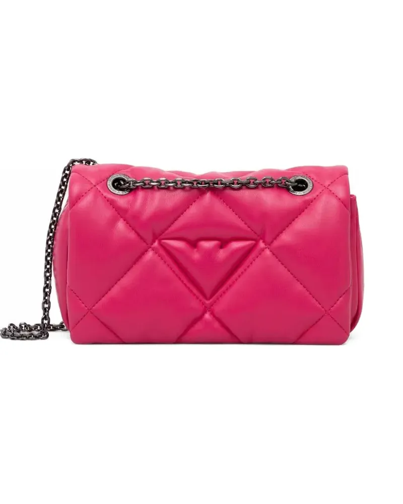 Emporio Armani Gesteppte Umhängetasche - Rosa Rosa
